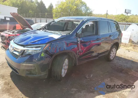 2019 Honda Pilot Lx z USA, uszkodzony, nr VIN 5FNYF6H10KB054792